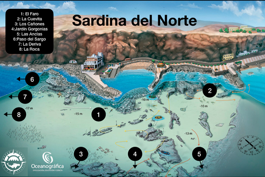 Mapa-buceo-sardina-del-norte-gran-canaria
